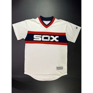 Majestic Boston Red Sox Baseball Jersey Youth Size L 14-16